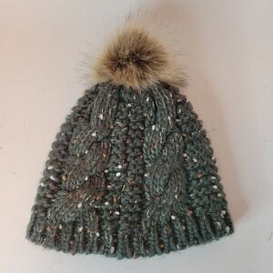 Patrick Francis Irish Wool Blend Pom-Pom Beanie